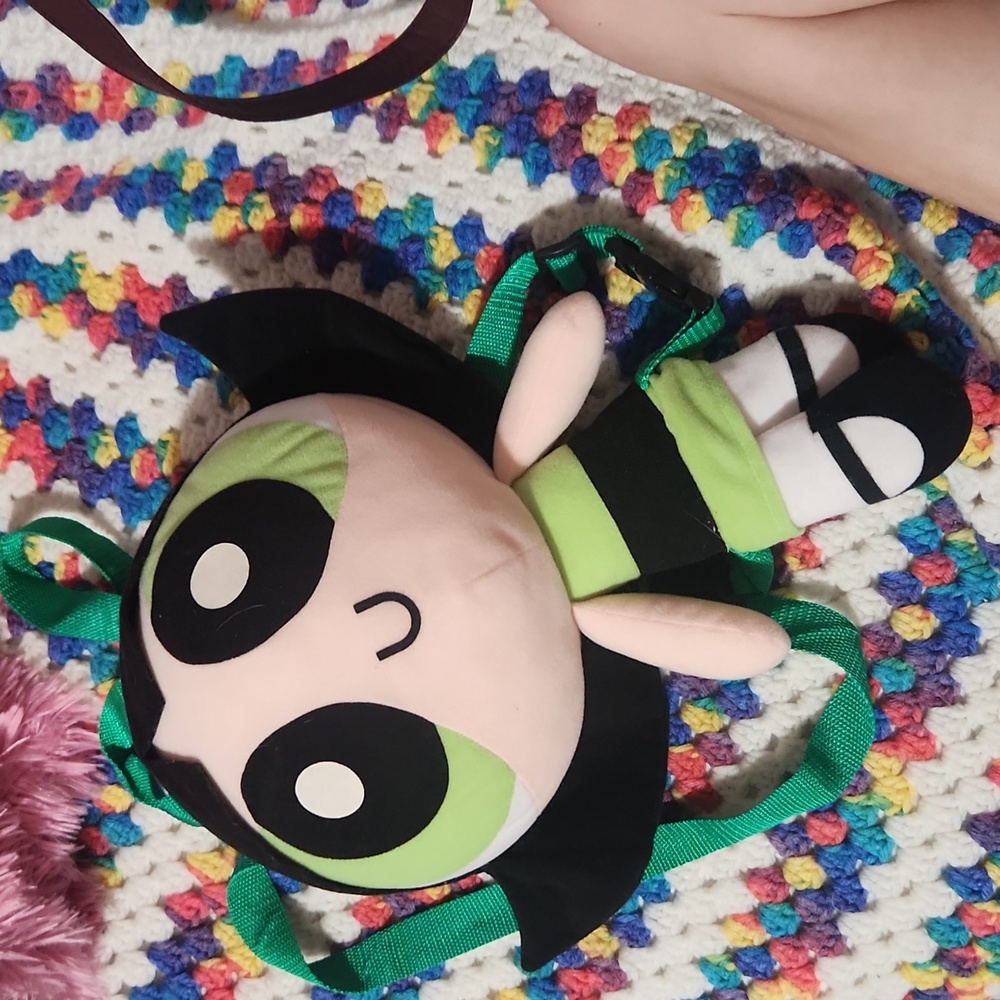 Y2k Power Puff Girls Buttercup Backpack